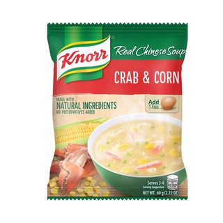 Stock□¤✲Knorr Crab And Corn Soup Mix 60G