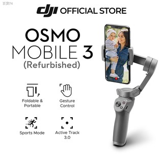 [wholesale]Ang bagong✇✶◘DJI Osmo Mobile 3 Combo REFURBISHED Handheld Gimbal Stabilizer for Smartphon