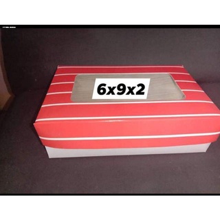 bakewarecaramel✽Pastry box 6x9x2 per pcs