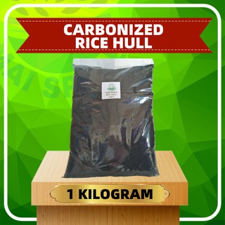 CARBONIZED RICE HULL (1 KILO PER PACK)