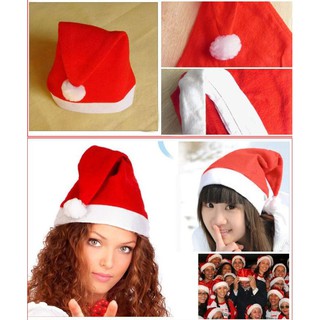 Christmas Hat non-woven children's adult Christmas hat Santa Claus hat (1)