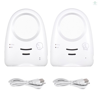 Portable 2.4GHz Wireless Digital Audio Baby Monitor Two Way Talk Crystal Clear Baby Cry Detector Sen