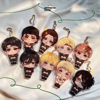 Attack on Titan acrylic Keychain (Look-up Inspired) | Astristicwork.Shop