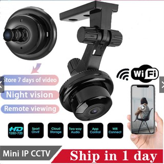 V380 cctv camera wifi connect to cellphone mini camera spy cctv wifi wireless indoor & outdoor