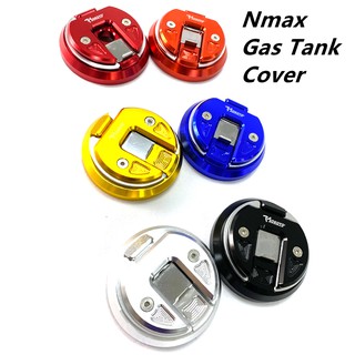 1Pc CNC Alloy Gas Tank Cap For Yamaha Nmax 155 V1 Oil Tank Cover Fuel Tank Cover