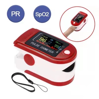 Portable Finger Pulse Oximeter Oxygen Saturation Blood Finger Clip Heart Rate Monitor