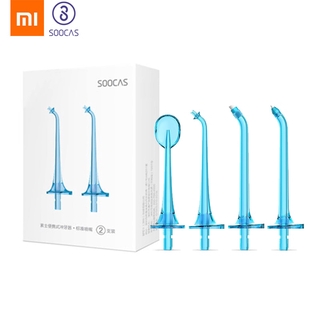 SOOCAS W3 Xiaomi Mijia Original Nozzles Oral Irrigator Jet Water Flosser Nozzle Portable Electric Oral Irrgator Tip Replacement (1)
