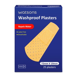 Watsons Washproof Plaster 25 sheets