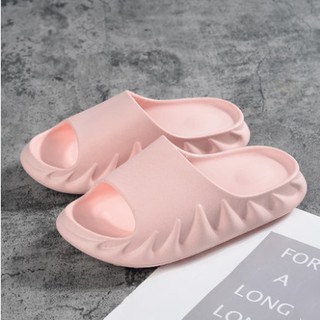 〚AMVIP〛Solid Home Couple Non-Slip Silent Indoor Comfortable Slippers