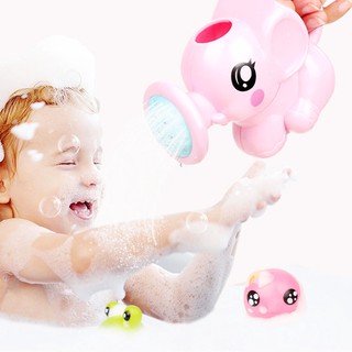 toysbath toy✌Baby Bathing Toys Elephant Shower Cartoon Parent-child Interactive Drop for Playing I