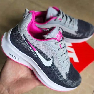 New Nike Air Zoom max Flyknit rubber fashion running shoes design for ladies