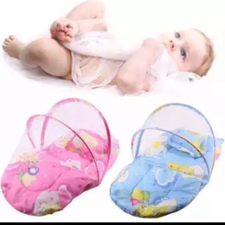 Foldable baby mosquito net