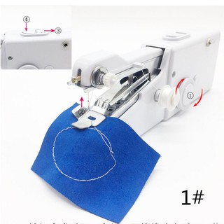 Useful Portable needlework Mini Clothes Fabrics Sew Machine Electric sewing machine
