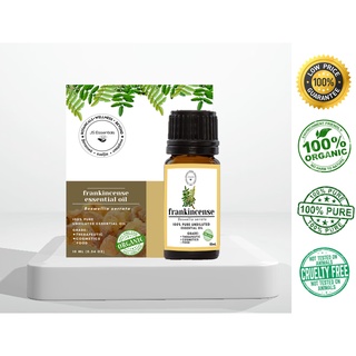 JS ESSENTIALS Frankincense Essential Oil (100% Pure - Undiluted - Organic - Cosmetics/ Therapeutic G