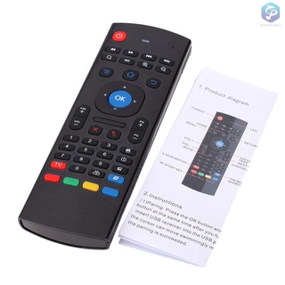 pc controller✥✷MX3 Portable 2.4G Wireless Remote Control Keyboard Controller Air Mouse for Smart TV