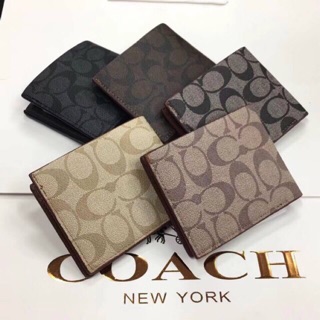 COACH Folded Wallet For Men