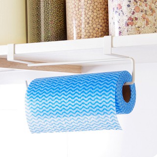 Kitchen Tissue Holder Hanging Bathroom Toilet Roll Paper Holder Towel Rack (5)