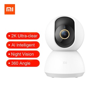 Xiaomi Mijia Smart IP Câmera 2K 1296P CCTV camera WiFi Night Vision Wireless Security Cam 360 Angle Video