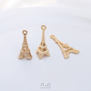 █diy゜14K gold● 「1PCS」Diy Eiffel Tower pendant in Paris