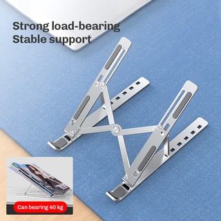 MRXIONG Laptop Stand for MacBook Pro Air Notebook Stand Foldable Laptop Desk Aluminium Alloy Lapto