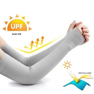 Ice Fabric Arm Sleeves/ Summer Sunscreen Sports Sleeve / Arm Protection Sleeve/Running Cycling Driving Reflective Sunscreen