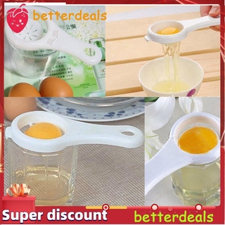 Plastic Egg Yolk Separator Kitchen Cooking Gadget Eggs Sieve Dividing Tool