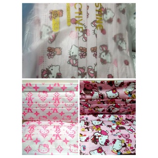 HELLO KITTY FACEMASK 3ply DISPOSABLE FOR KIDS 1BOX/50PCS