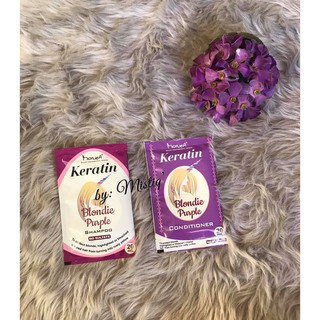 Monea Keratin Blondie Purple Shampoo/Conditioner Sachet