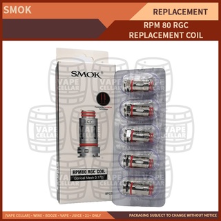 Atomizerrelx podsrelx▤❂Smok RPM 80 RGC Replacement Coil [Pack / 5 PC] | Vape Replacements