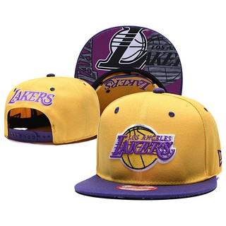 Top Sale NBZA Los Angeles Lakers Premium Headwear Snapback Cap Basketball man Cap (9)