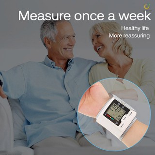 Health Care Automatic Wrist Digital Blood Pressure Monitor Tonometer Pulse Rate Measuring (6)