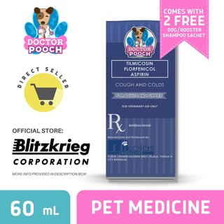 Doctor Pooch - Cough and Colds Medicine 60ML