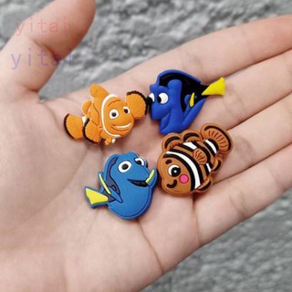 NEW 2021✻◈❃Shoe Charms Clogs pins jibbitz Finding Nemo and Dory Accessory