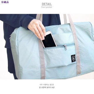✽⊕LUckin Fashion Wind Blows Folding Carry Bag Travel bag Foldable Nylon Zipper WaterProof Luggage B