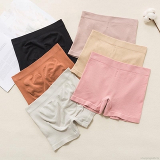 Women's one piece seamless modal cotton safety pants (1)