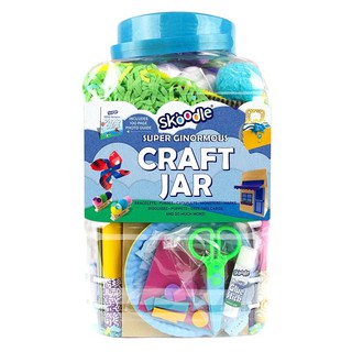 school supplies✟school kit Arts and Craft Jars kids Ginormous skoodle googly back to eyes/feather kr