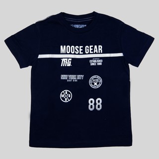 Moose Gear Navy Blue T shirt For Boys (TS-9356)