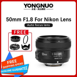 Yongnuo YN 50mm f1.8N Lens For Nikon 50mm Autofocus lens