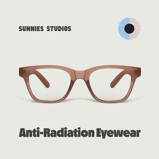 Sunnies Studios Anti Radiation Theo in Sable (Non-graded Blue Light Eyeglasses for Men and Women)