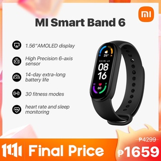 *No 1.* Xiaomi Global version Mi Band 6【Mi Band 5】Sport Wristband Heart Rate Fitness Tracker Blueto