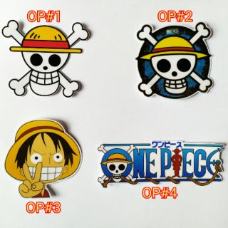 One Piece Anime Waterproof Sticker Decals Motorcycle Car - Laminated Vinyl