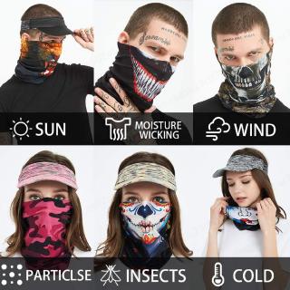 Half Face Mask Breathable Headwear Sweatband Face Mask Scarf Head Wrap Multifunctional Scarf for Youth Snowmobile (8)