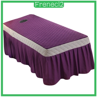 Standard Massage Table Skirt Beauty Face Facial Bed Cover Valance Sheet for Most Cosmetic Beds With