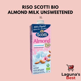Riso Scotti Bio - Almond Milk Unsweetened (kketo or low carb) 1L