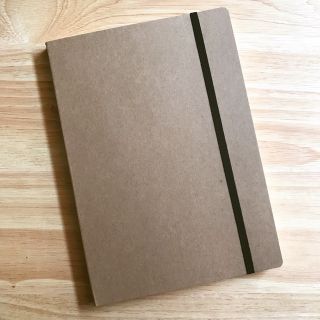 A5 Blank notebook With rope (1)