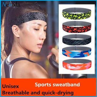 Men/Women Sports Headband Sweat Absorption Hairband Sweatband for Running