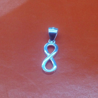 [CS] original 92.5 italy silver pendant infinity