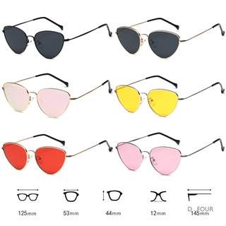 D&F Korean Fashion Harajuku Style Vintage Small Cat Eye Retro Sunglasses Shades