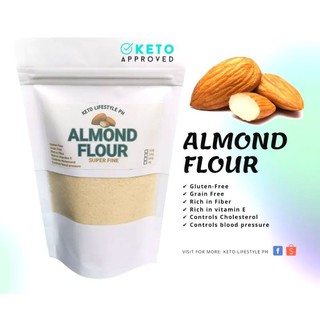 Organic Almond Flour FINE 50g-250grams (KETO APPROVED, GLUTEN-FREE)