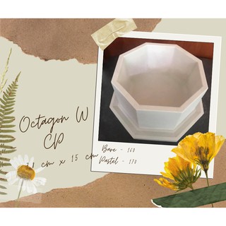 Octagon Wide Pot With Catch-plate
